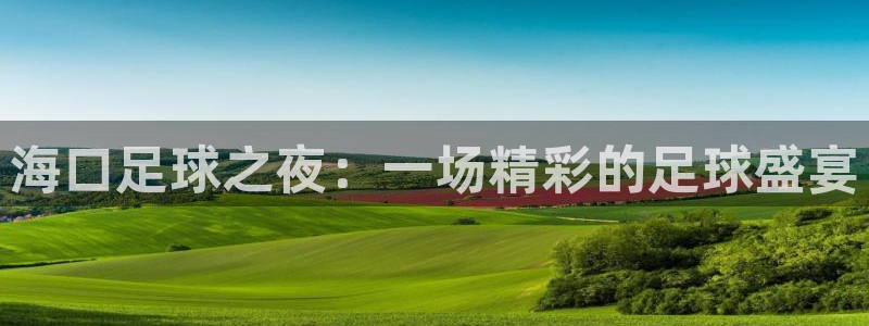  海口足球之夜：一场精彩的足球盛宴