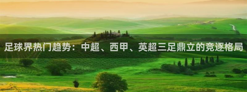  足球界热门趋势：中超、西甲、英超三足鼎立的竞逐格局