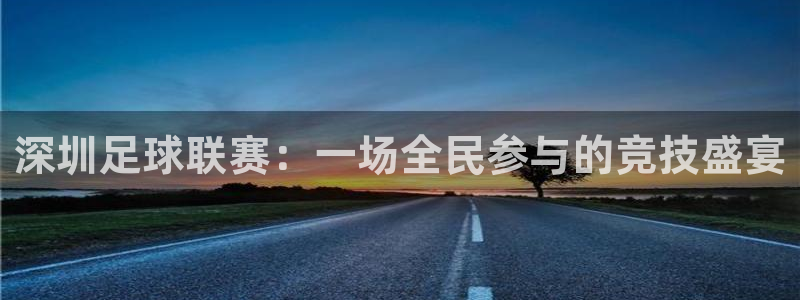  深圳足球联赛：一场全民参与的竞技盛宴